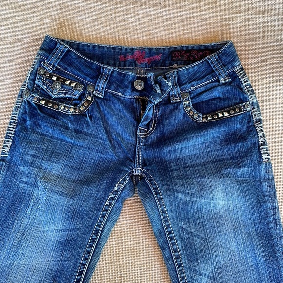 Rock and Roll Cowgirl Bootcut Jeans - Picture 3 of 13